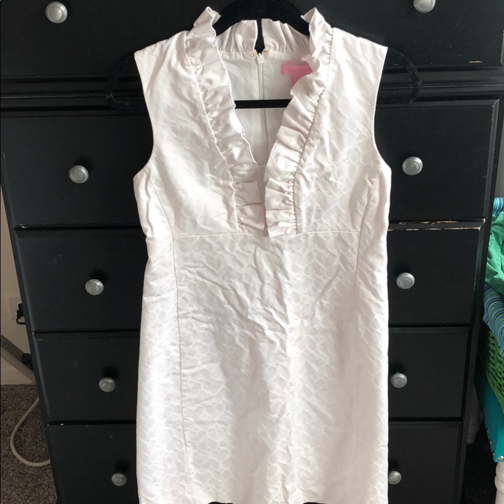 Lilly Pulitzer Classic Heart Shift Sz 8
